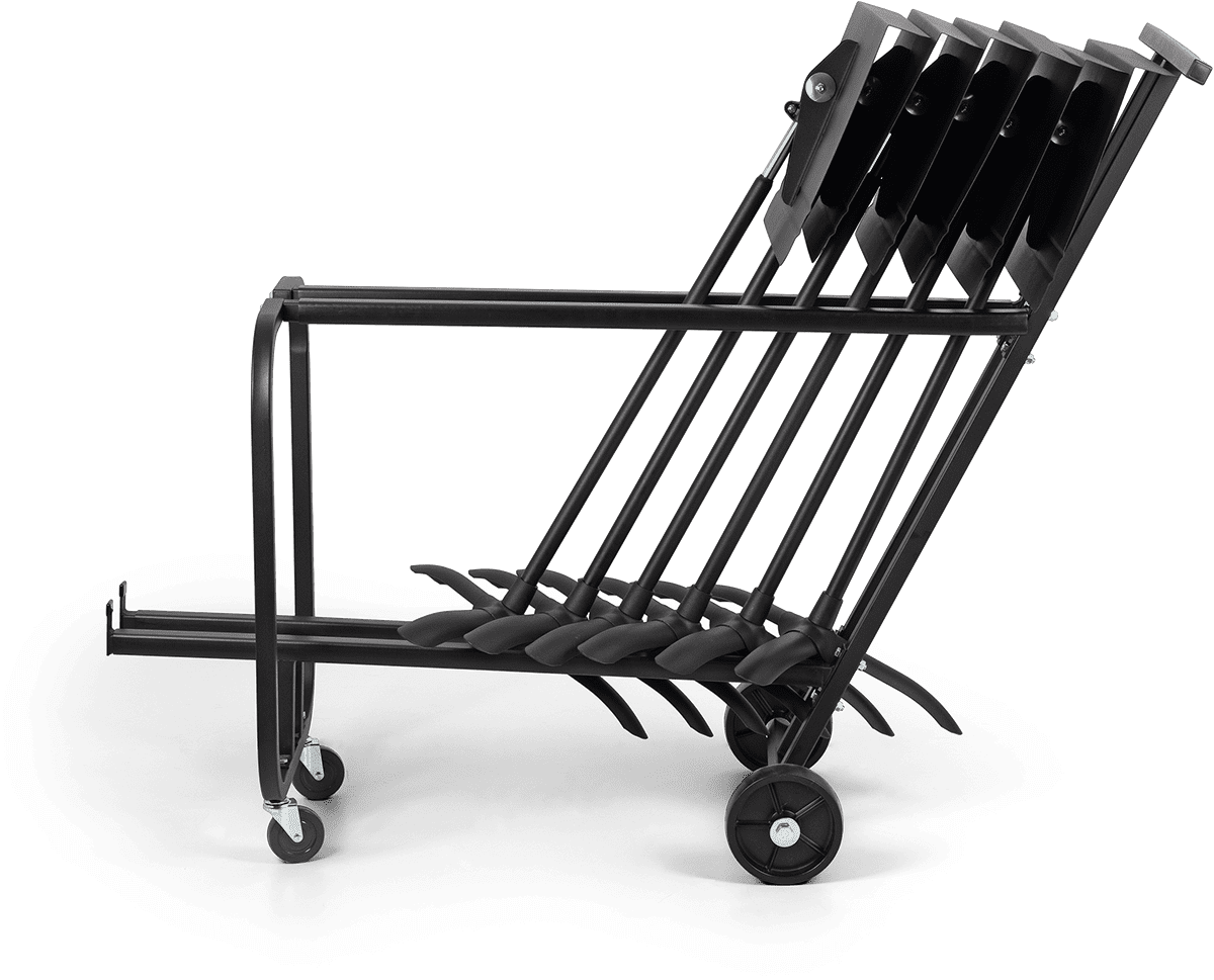 SHORT STORAGE CART 13 MUSIC STANDS