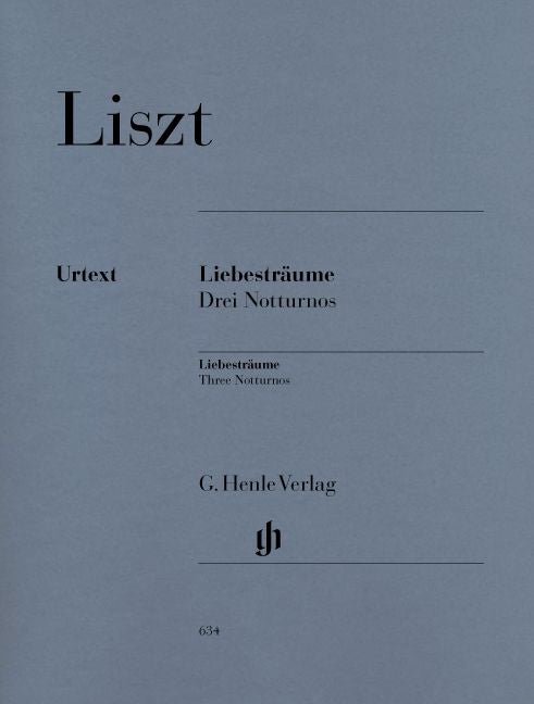 Liszt F. - Liebestraume 3 Notturnos