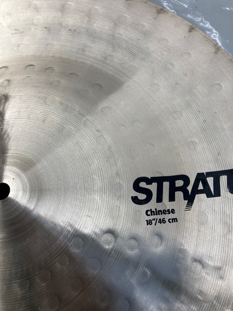 STRATUS CYMBAL 18" CHINA - B Stock
