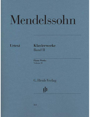 Mendelssohn Bartholdy - Selected Piano Works Vol. 2 - Piano