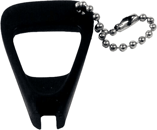 Bottle Opener Key Ring With Peg Remover