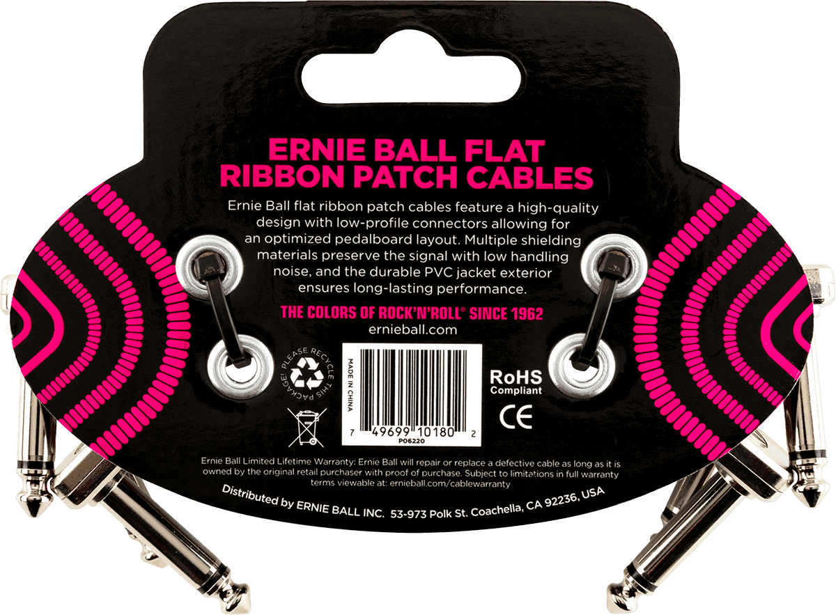PATCH FLAT RIBBON 3 PACK ANGLED 7,5CM