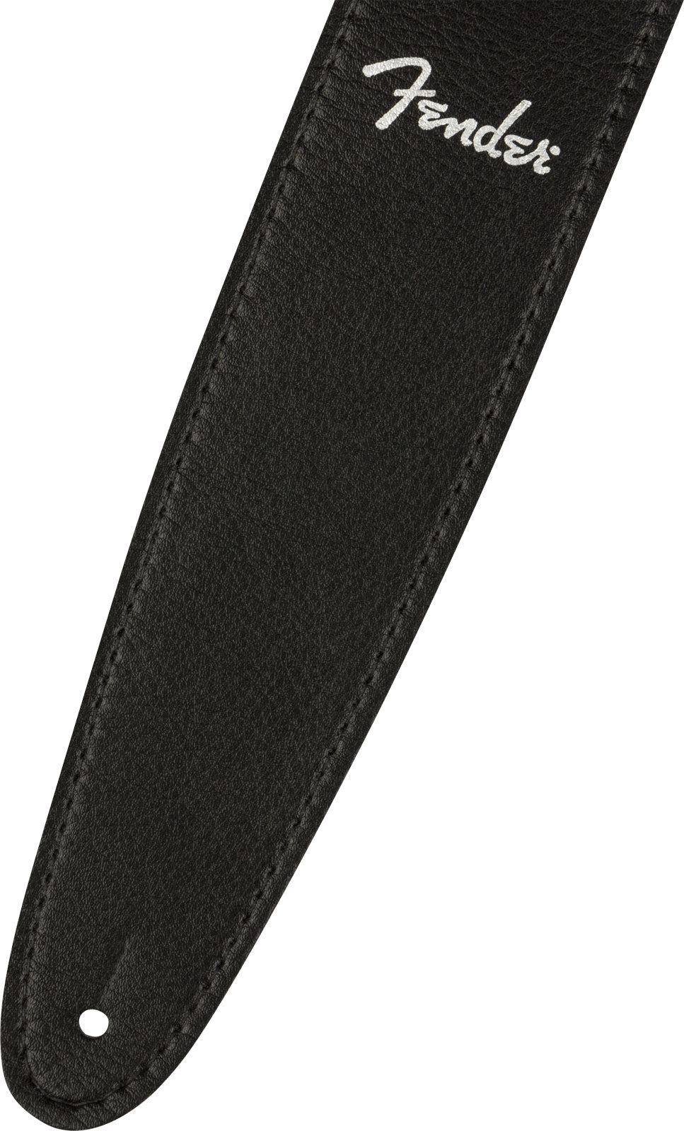 VEGAN LEATHER STRAP BLACK 2.5"