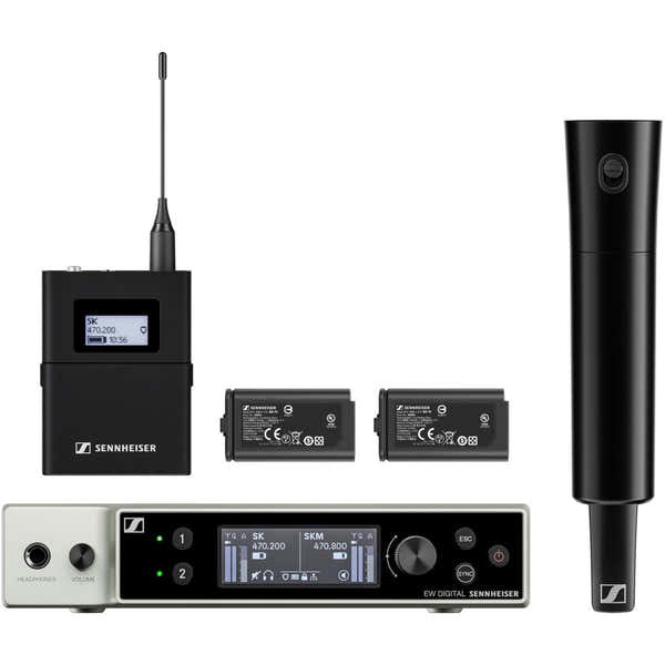 Sennheiser EW-dx SK/SKM-S Base Set (S2-10 : 614.2-693.8 MHZ)