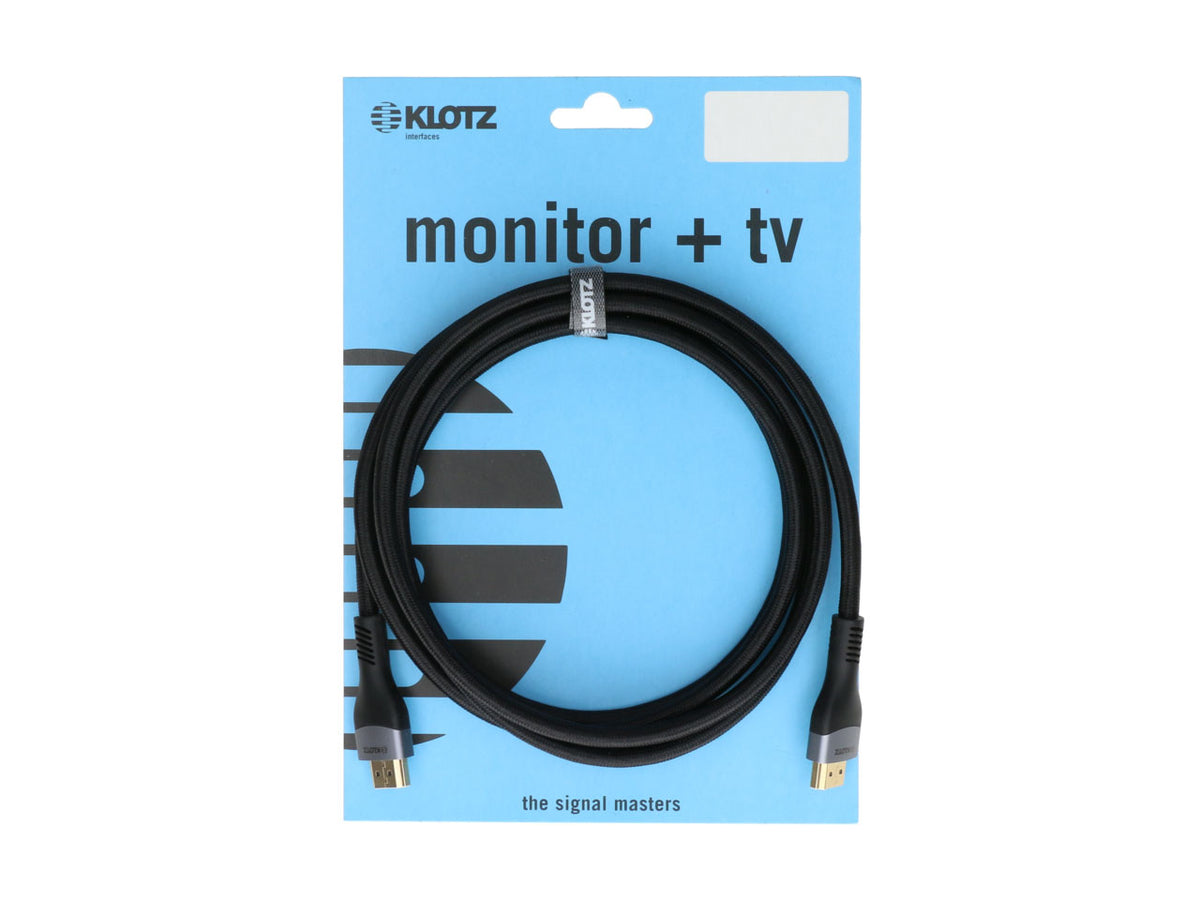 HDMI 2.1 Cable PVC black 5m