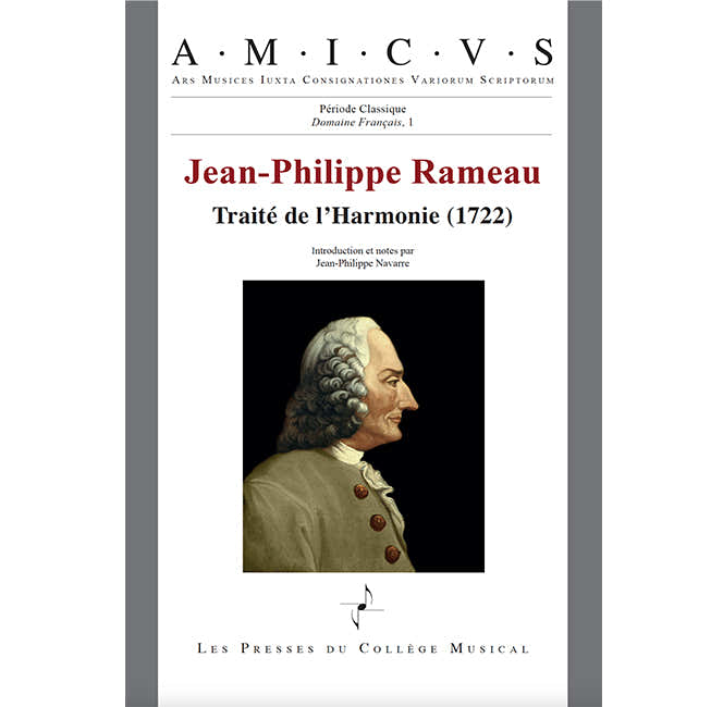 RAMEAU JEAN-PHILIPPE - TRAITE DE L'HARMONIE (1722)