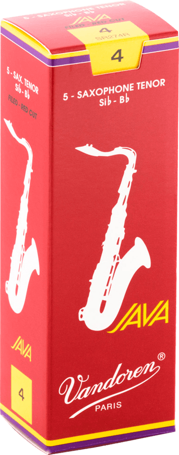 Java Red Cut 4 - Tenor Saxophone