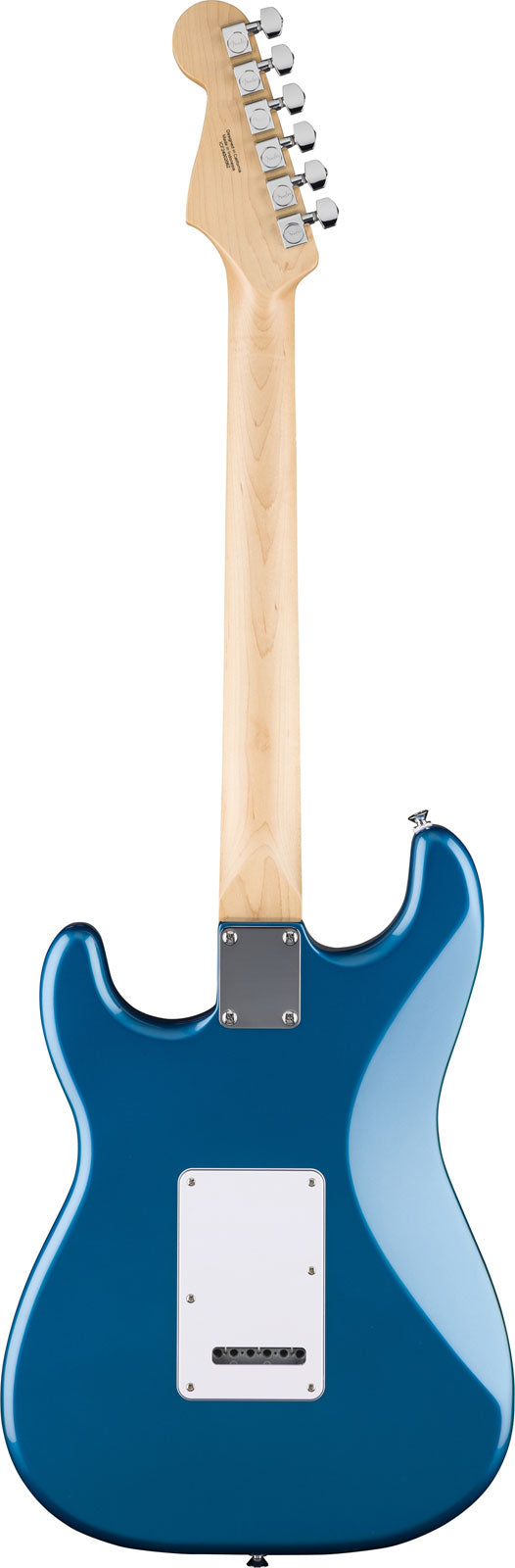 Standard Stratocaster HSS MN White Pickguard Aqua Marine Metallic