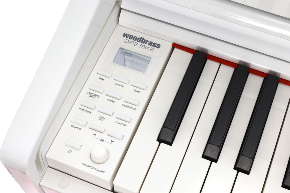 DP2 MK2 Gloss White Bundle + Piano Bench