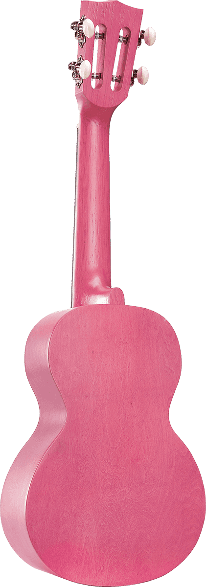 Ukulele Island Concert Coral Pink + Cover