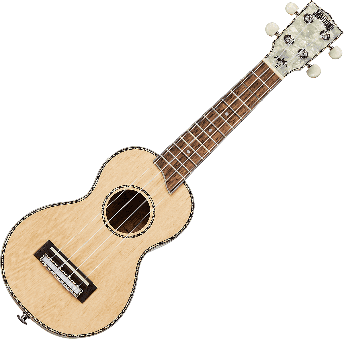 Soprano Electro Natural Pearloid Head + Cover