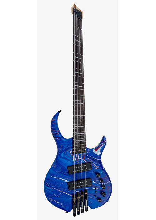 M6 Headless 4 Blue Swirl