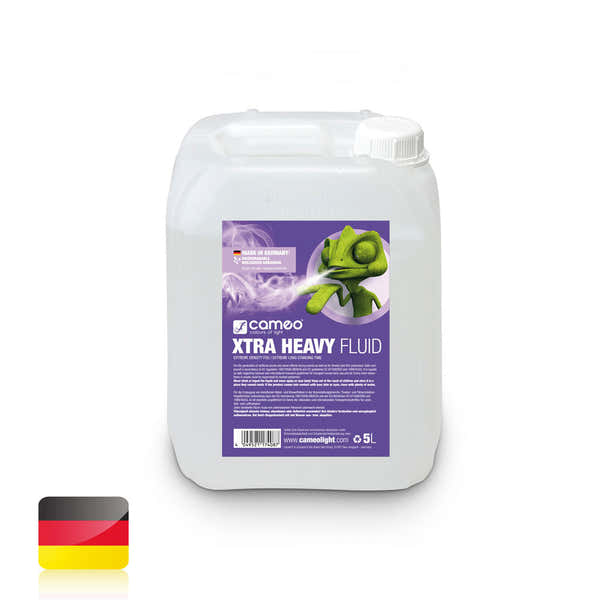 XTRA HEAVY FLUID 5L - EXTREMELY LONG HOLD HIGH DENSITY SMOKE MACHINE LIQUID - 5 L