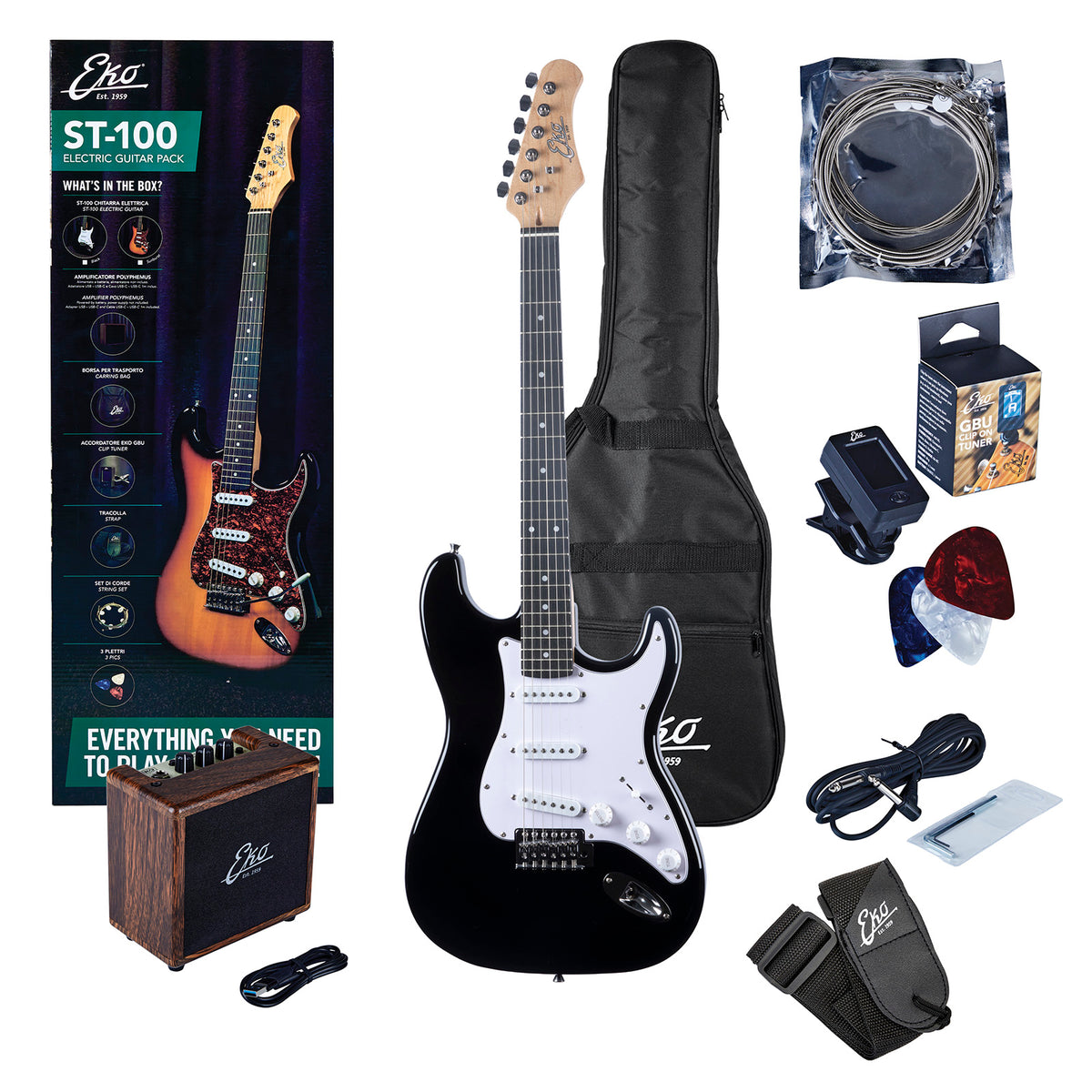 Pack ST 100 Black