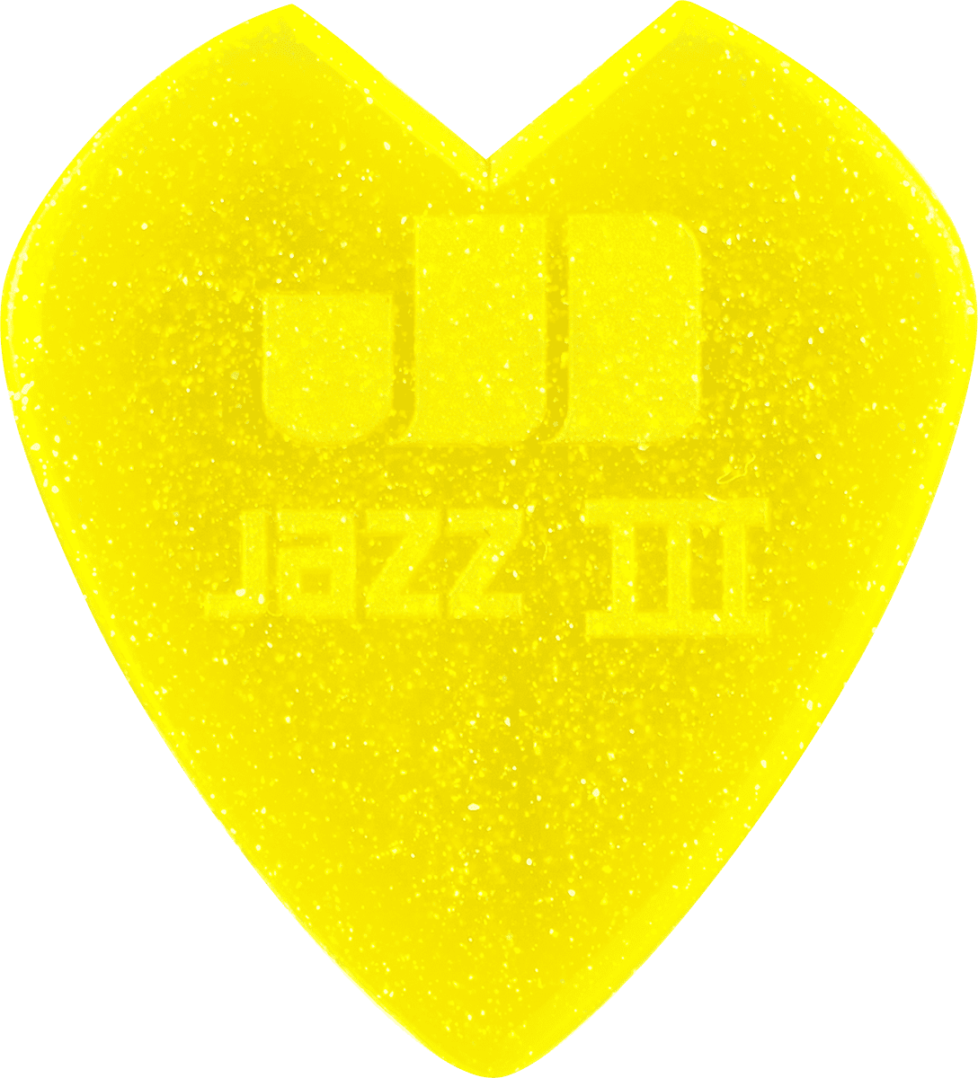 6 x 1,38mm Kirk Hammett Jazz III Yellow Glitter