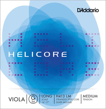 HELICORE VIOLA SINGLE G STRING LONG SCALE MEDIUM TENSION