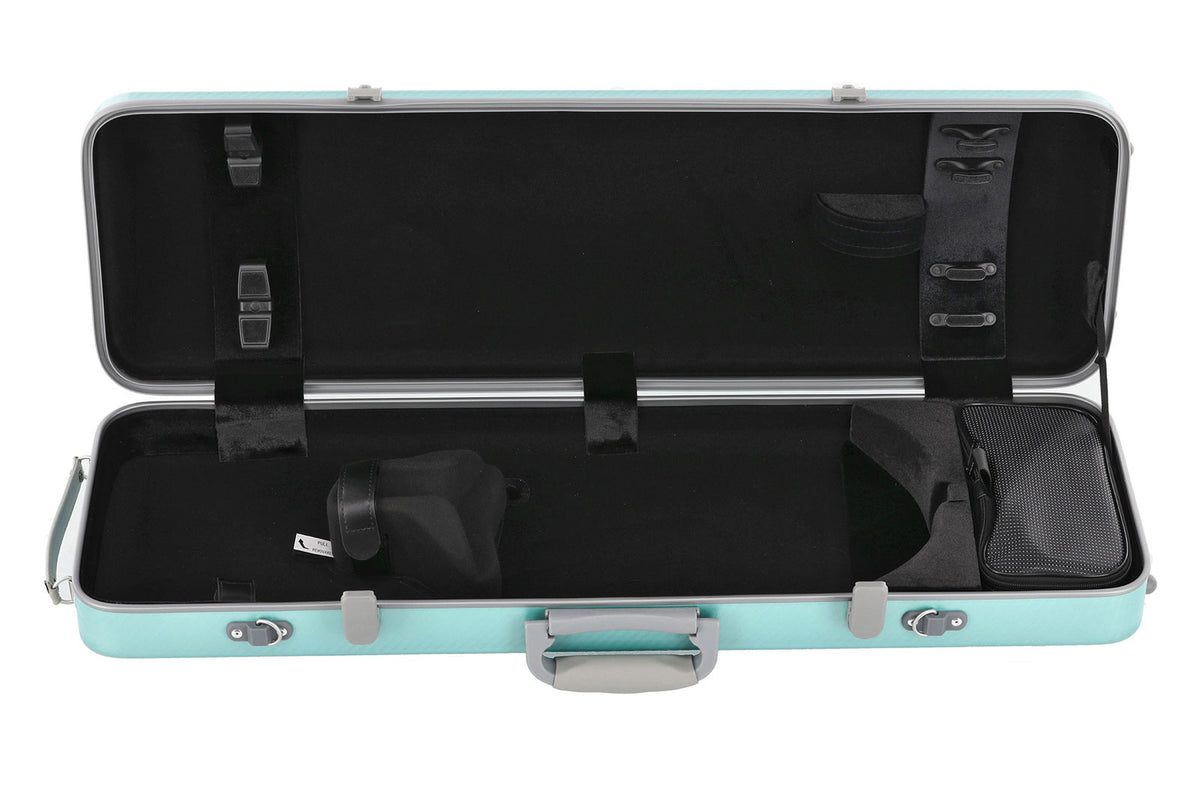 Fun Rectangular Green/Black - Violin 1/2 & 4/4