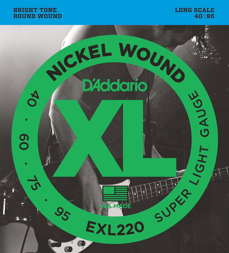 EXL220 Nickel Wound Long Scale Super Light 40-95
