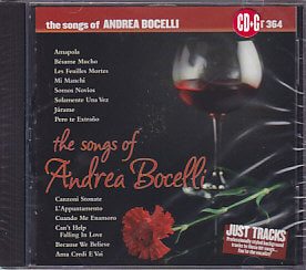 CD Pocket Songs - The Songs Of Andrea Bocelli