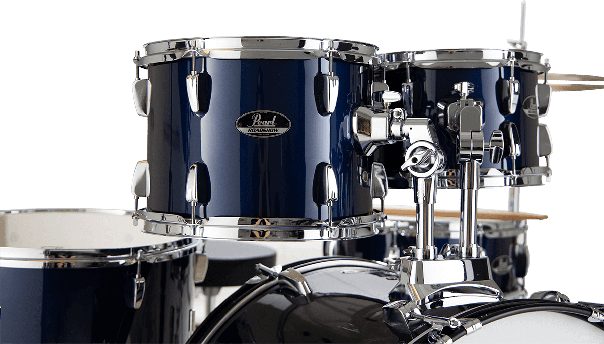 ROADSHOW STAGE 22 ROYAL BLUE METALLIC + SOLAR CYMBALS