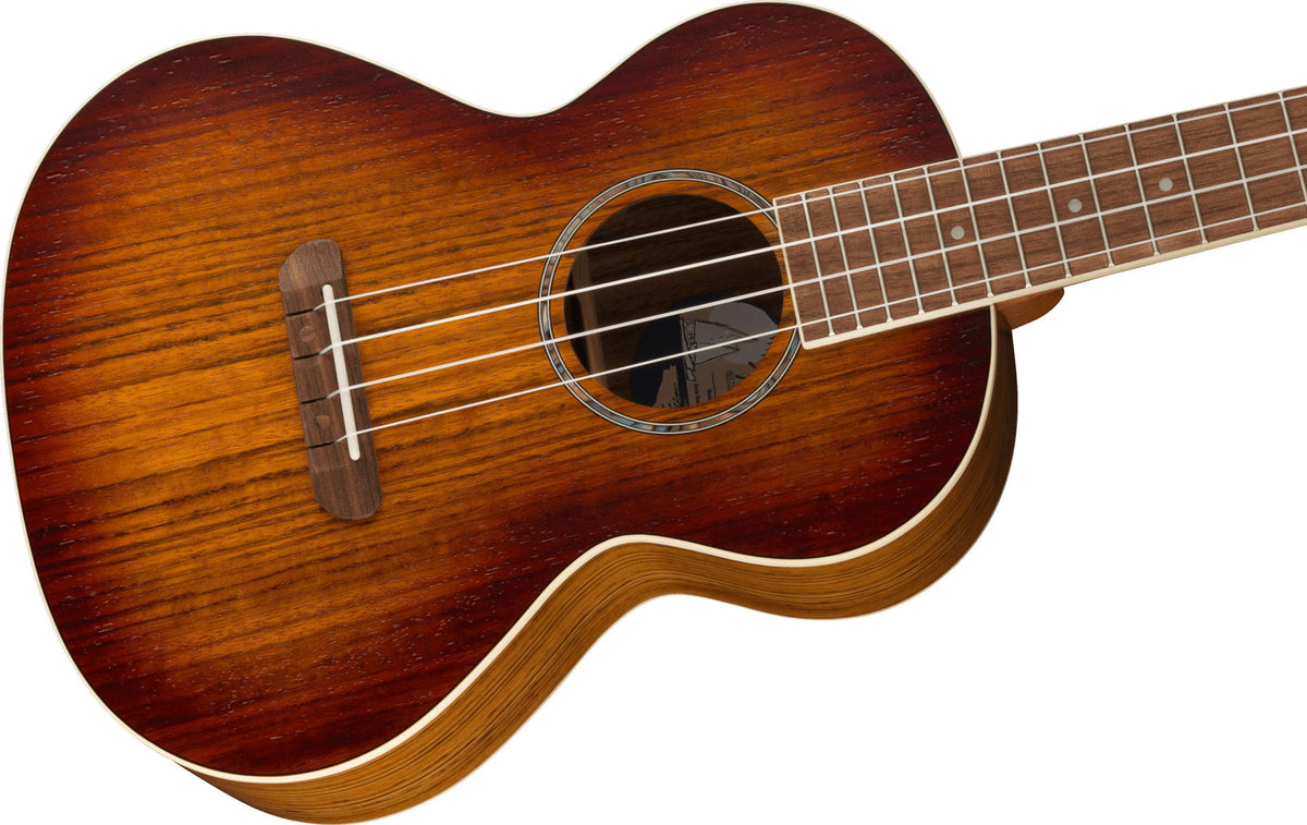 Tenor Uke Rincon WN Aged Cognac Burst