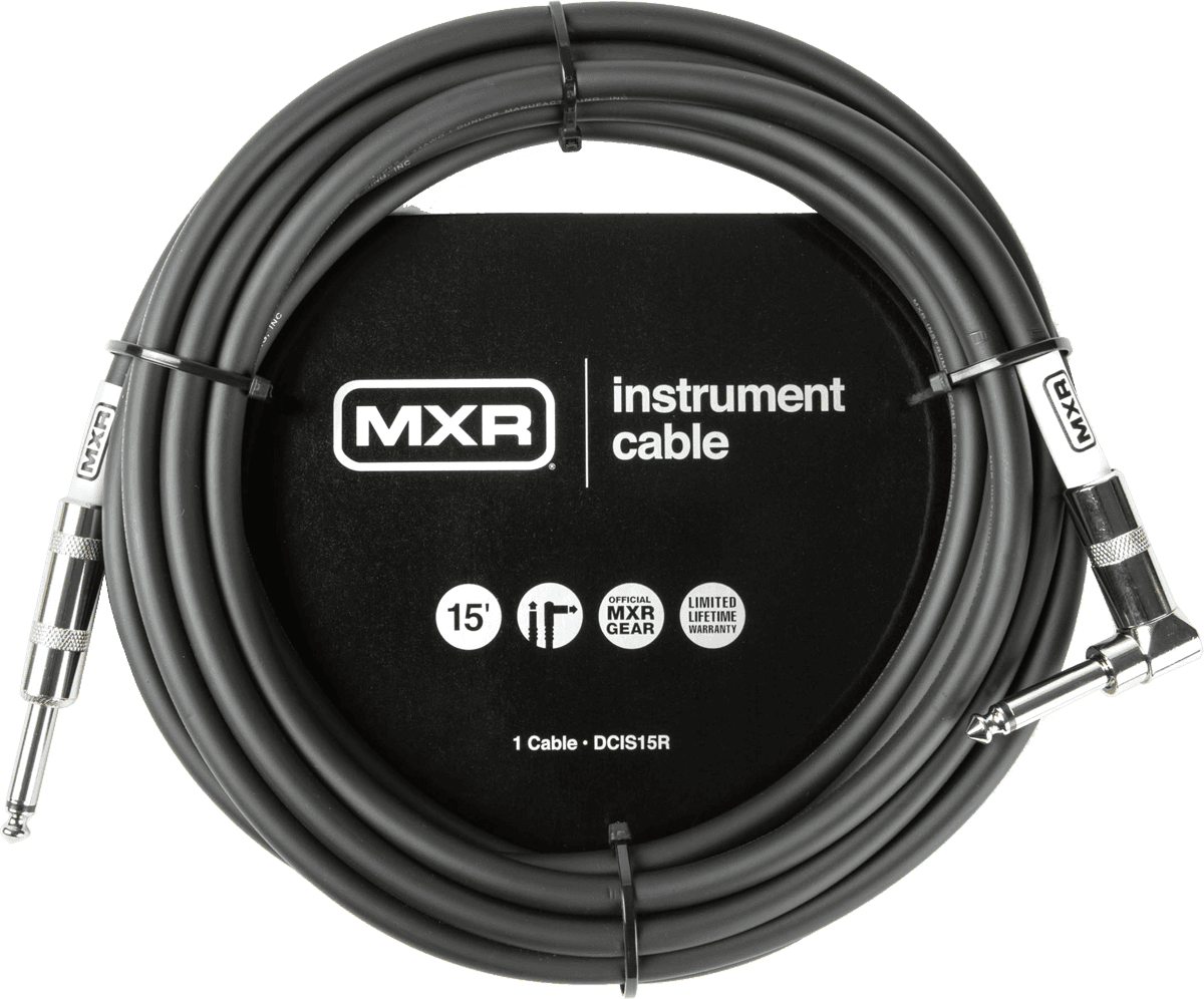 STANDARD INSTRUMENT CABLES JACK/JACK ELBOW 4.5M