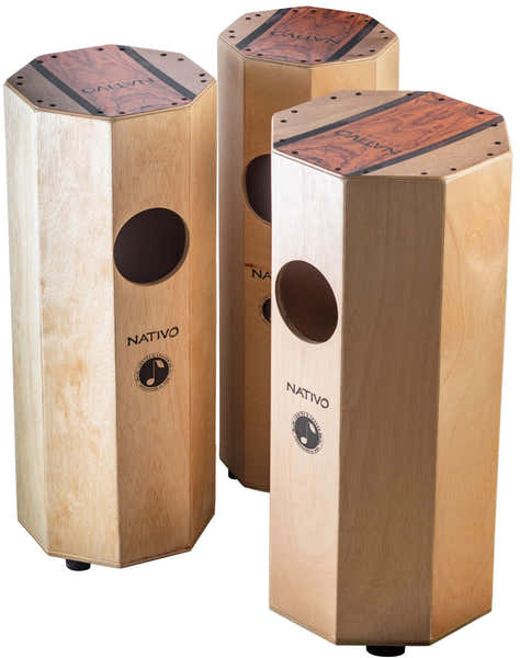 Nativo Percussion Cajon Conga Set