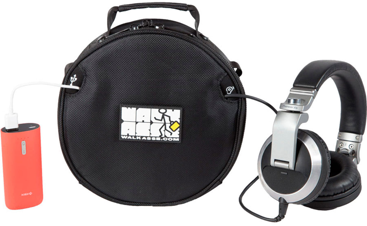 Black Headphone Bag