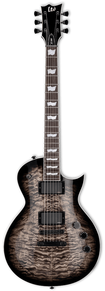 Eclipse EC-400 QM See Thru Black Sunburst