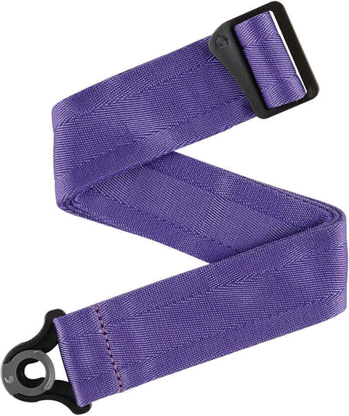 D'ADDARIO Auto Lock Guitar Strap, Deep Violet