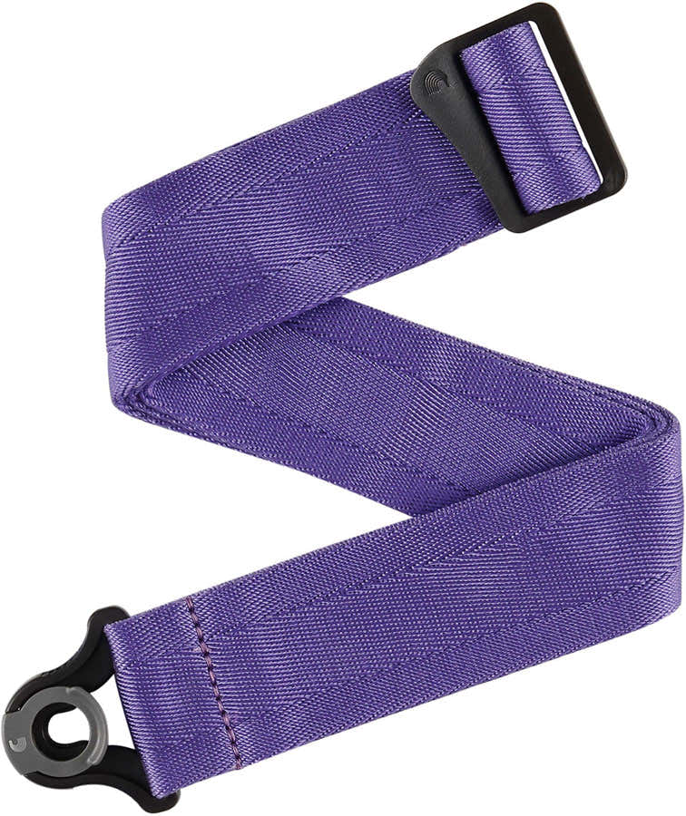 Auto Lock Guitar Strap, Deep Violet