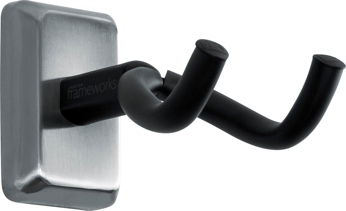 Chrome Wall Mount Guitar Hanger