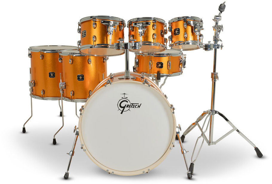 Drum Set Energy Orange Sparkle