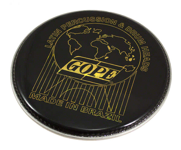 Gope Percussion HHOL12-GO - 12" TRIPLE HOLOGRAPHIC HEAD GOPE LOGO
