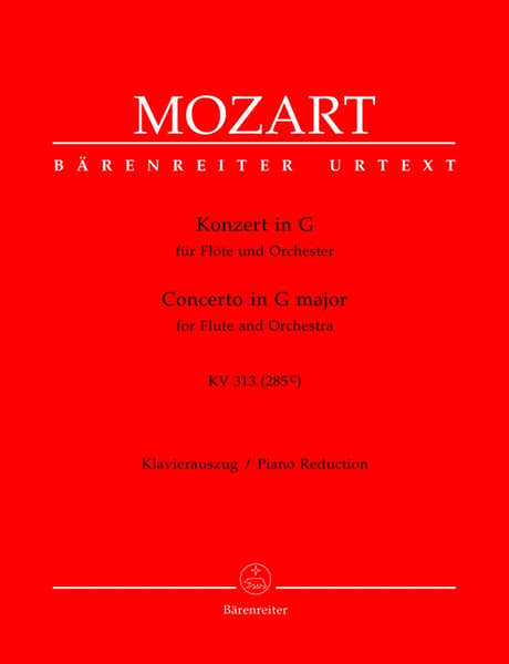 Moz W.A. - Concerto En Sol Majeur Kv 313 (285C) - Flute Piano