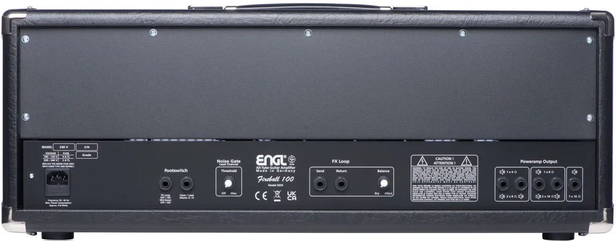 E 635 Fireball 100 100W Amp Head