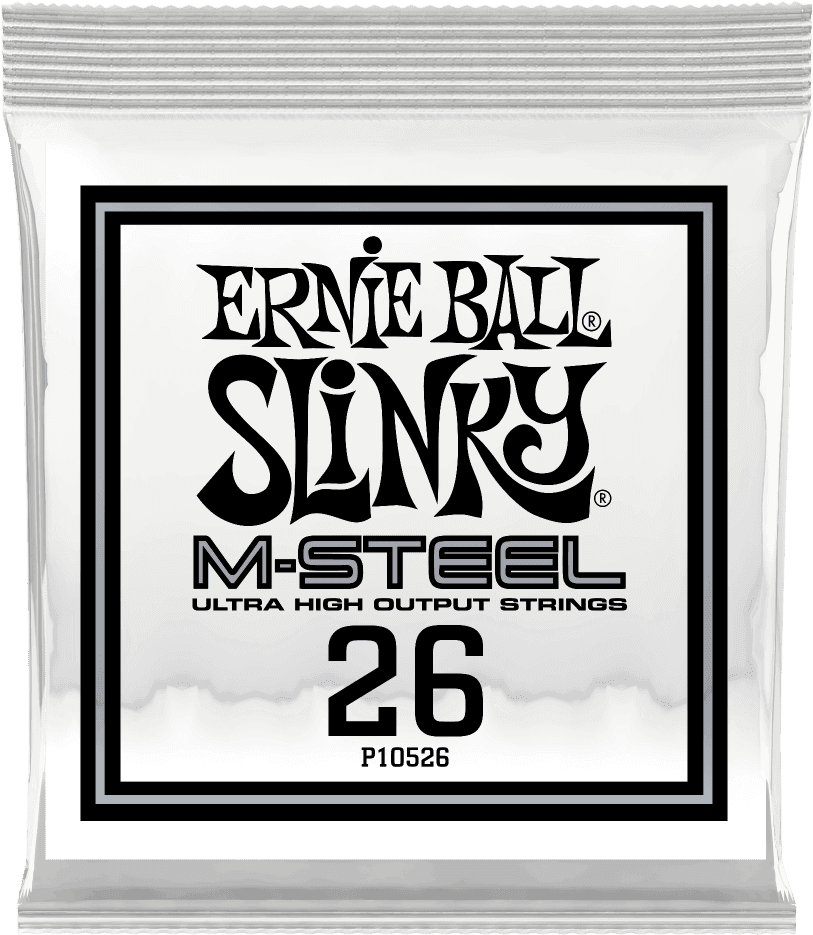 .026 M-STEEL WOUND ELECTRIC GUITAR STRINGS