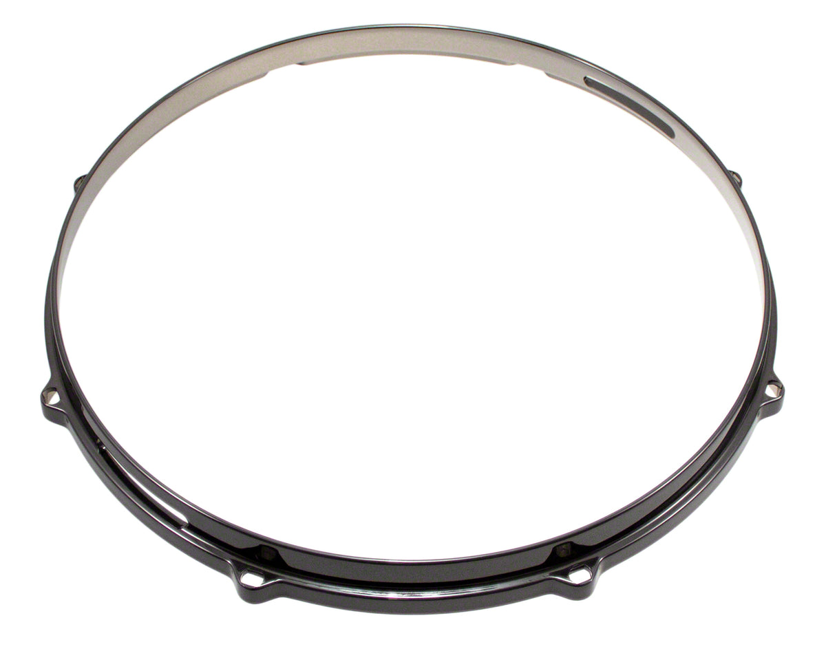 HDC3-13-8SBK - 13" 8 HOLES SNARE SIDE BLACK 3MM DIE CAST DRUM HOOP