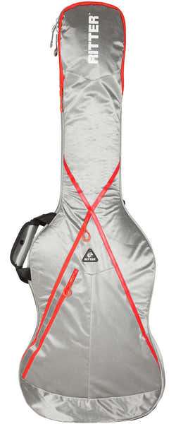 Ritter Electric Bass Gray Gigbag & Red