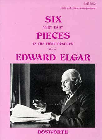 Bosworth ELGAR - 6 PIECES FACILES OP.22 - VIOLON