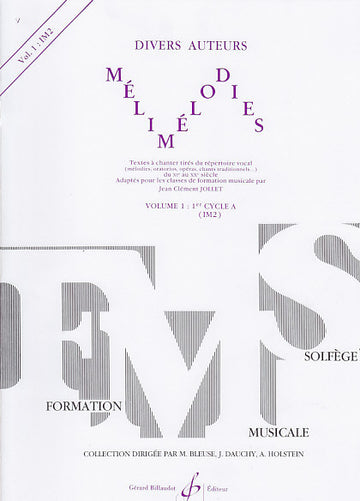 Jollet JEAN-clement - Melimélodies Vol.1