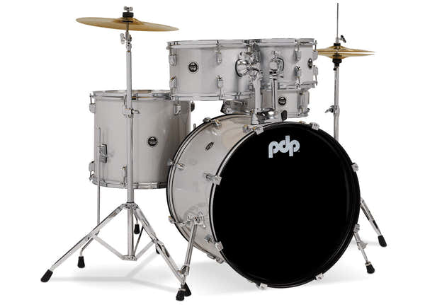 E-DRUM SETS CENTERSTAGE DIAMOND WHITE SPARKLE PDCE2215KTDW