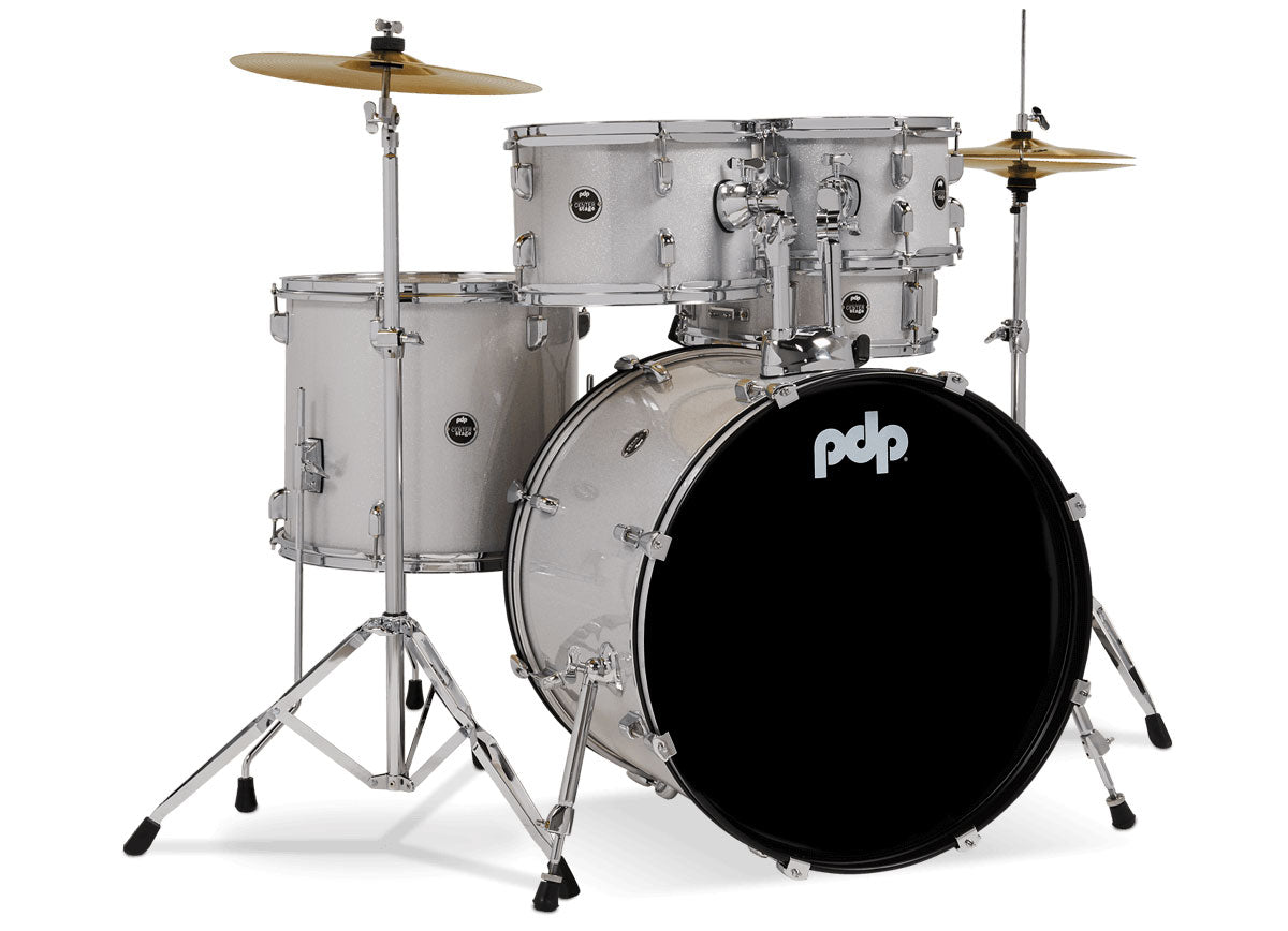 E-DRUM SETS CENTERSTAGE DIAMOND WHITE SPARKLE PDCE2215KTDW