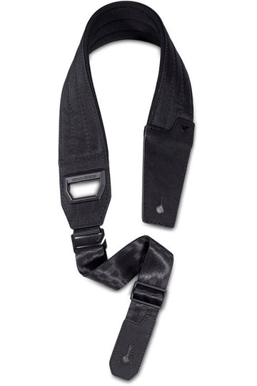 Fabrk - Fabric strap neoprene back vegan leather ends - Black