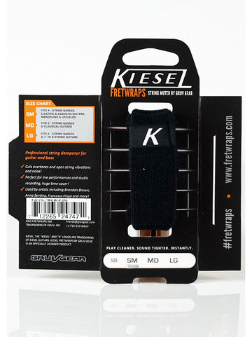 FretWraps Kiesel Black - Medium