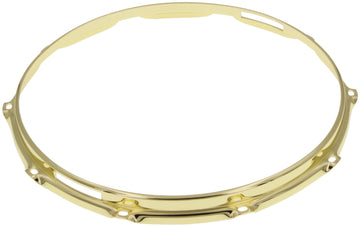 HS23-14-10SBR - Hoop 14" 10 Tension Rods Snare Side Gold S-Style Triple Flange 2.3mm