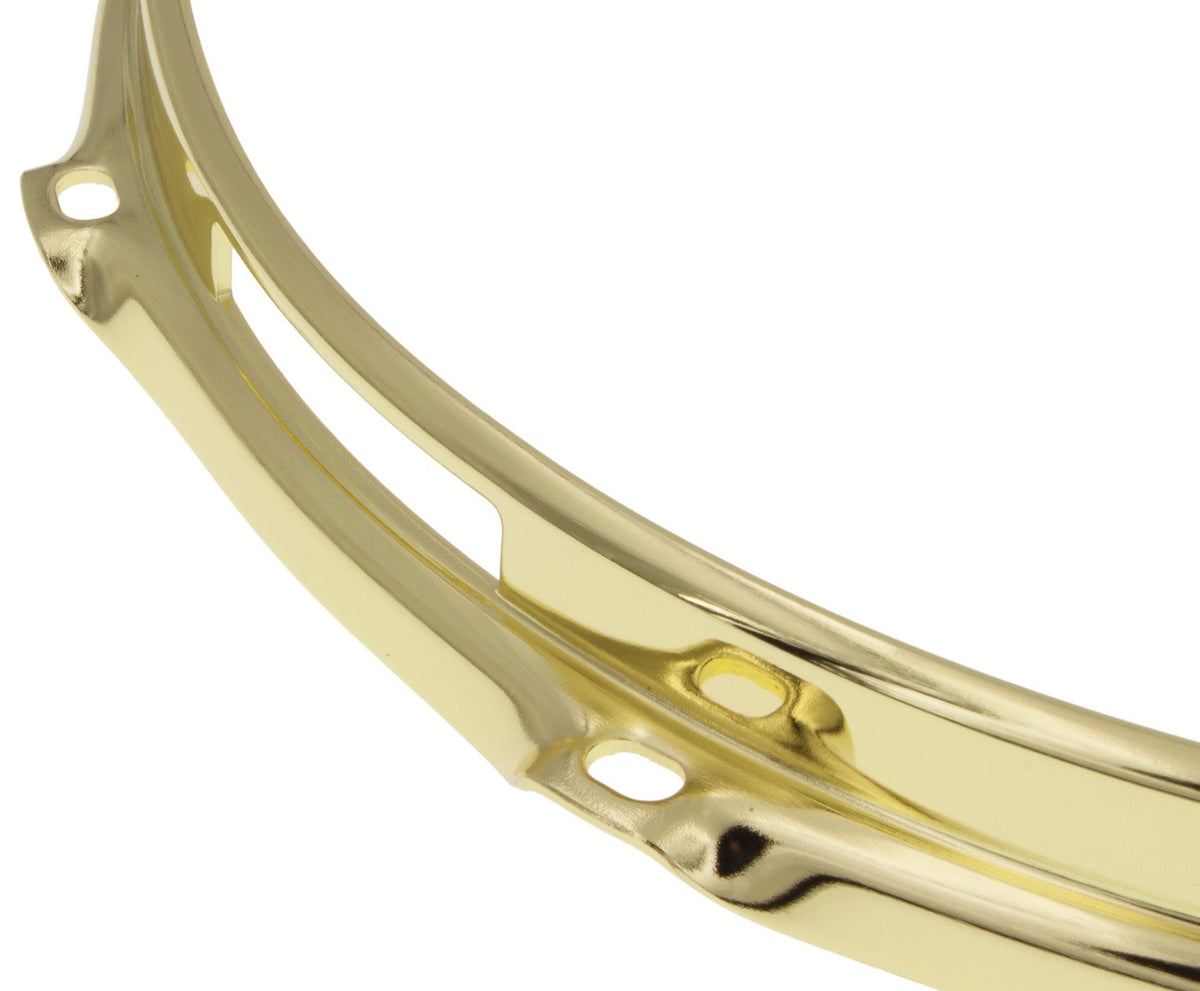 HS23-14-8SBR - Hoop 14" 8 Tension Rods Snare Side Gold S-Style Triple Flange 2.3mm