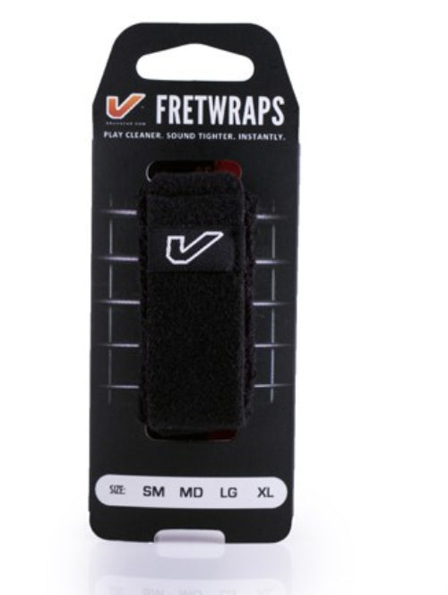 Fretwraps String Muter- 1 Pack Black (small)