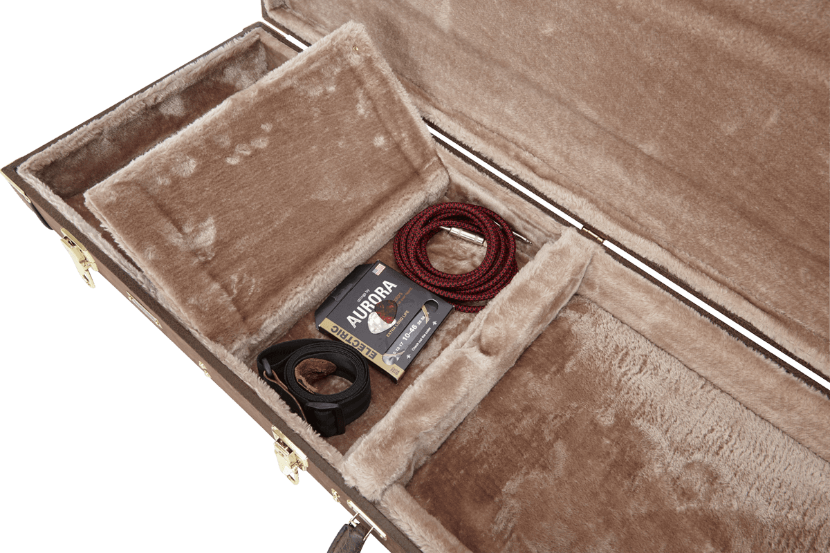 Electric Deluxe Wooden Case Vintage Brown - GW
