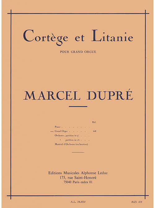 Cortege & Litanie Opus 19/2